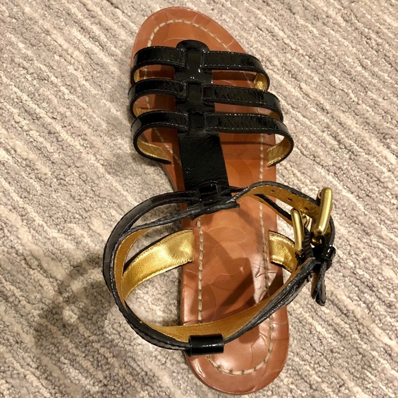 Coach Leather Gladiator Sandals - Picture 3 of 4